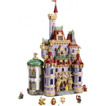 Konstruktorius - Lego 43263 Disney Grožio Ir Pasaulio Pilis 2916 Detalių Daugiaaukštis Dizainas Spalvingas
