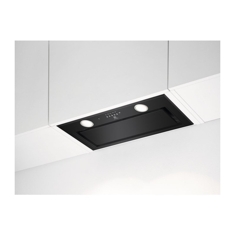 Virtuvės Gaubtas - Electrolux KFG726R 700 m³ / h, 3 Greičių Nustatymai, LED Apšvietimas, Juoda