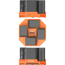 Baterijų Įkroviklis - SmallRig NP-F970 4 Kanalo Įkroviklis Su LED Indikatoriais Juodas Baterijų Įkroviklis - SmallRig NP-F970 4 Kanalo Įkroviklis Su LED Indikatoriais Juodas
