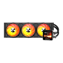 CPU Vandens Aušintuvas - darkFlash DE360 2.88-Inch IPS Ekranas, 3x 120mm PWM Ventiliatoriai, ARGB Juodas CPU Vandens Aušintuvas - darkFlash DE360 2.88-Inch IPS Ekranas, 3x 120mm PWM Ventiliatoriai, ARGB Juodas