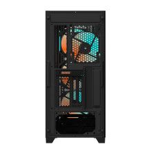 Dėklas, GIGABYTE, C301G V2 BLACK, MidiTower, Case gaminio savybės Skaidrus skydelis, Neįtrauktas, ATX, EATX, MicroATX, M