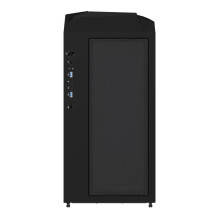 Dėklas, GIGABYTE, C301G V2 BLACK, MidiTower, Case gaminio savybės Skaidrus skydelis, Neįtrauktas, ATX, EATX, MicroATX, M