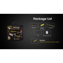 HEADLAMP H SERIES 400 LUMENS / HA15 UHE NITECORE