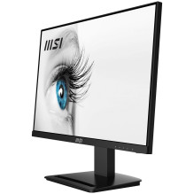 LCD monitorius, MSI, PRO MP243X, 23,8 colio, verslo klasės, matinis, IPS panelė, 1920x1080, 16:9, 100 Hz, 4 ms, garsiaka