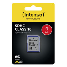 MEMORY SDHC 4GB C10 / 3411450 INTENSO