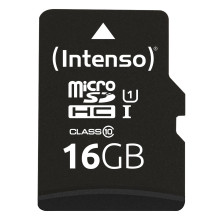 MEMORY MICRO SDHC 16GB UHS-I / W / ADAPTERIS 3423470 INTENSO