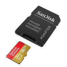 MEMORY MICRO SDHC 32GB UHS-I / W / A SDSQXAF-032G-GN6MA SANDISK