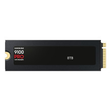 SSD, SAMSUNG, 9100 PRO, 8TB, M.2, NVMe, TLC, Įrašymo greitis 13400 MB/s, Skaitymo greitis 14800 MB/s, 3,88 mm, TBW 4800 