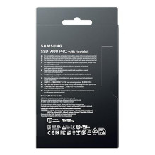 SSD, SAMSUNG, 9100 PRO, 8TB, M.2, NVMe, TLC, Įrašymo greitis 13400 MB/s, Skaitymo greitis 14800 MB/s, 3,88 mm, TBW 4800 