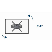 TV SET ACC WALL MOUNT 32-60" / WM-60ST-01 GEMBIRD TV SET ACC WALL MOUNT 32-60" / WM-60ST-01 GEMBIRD