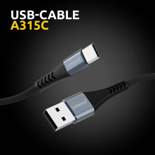 USB-A–USB-C jungtis 1,5 m / 7901100 INTENSO USB-A–USB-C jungtis 1,5 m / 7901100 INTENSO
