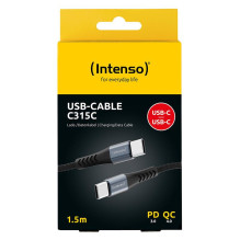 USB-C–USB-C jungtis, 1,5 m, 7901000, INTENSO