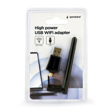 WRL ADAPTER 300MBPS USB HIGH / POWER WNP-UA300P-02 GEMBIRD WRL ADAPTER 300MBPS USB HIGH / POWER WNP-UA300P-02 GEMBIRD