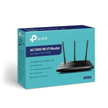 Belaidis maršrutizatorius, TP-LINK, maršrutizatorius, 1900 Mbps, 1 WAN, 4x10 / 100 / 1000M, antenų skaičius 3, ARCHERA8