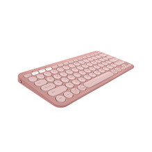 Logitech Pebble Keys 2 K380s keyboard RF Wireless + Bluetooth Pink