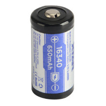 Akumulators 16340 XTAR lādējams CR123 3.7V litija Max 850 mAh iep. 1 gb.
