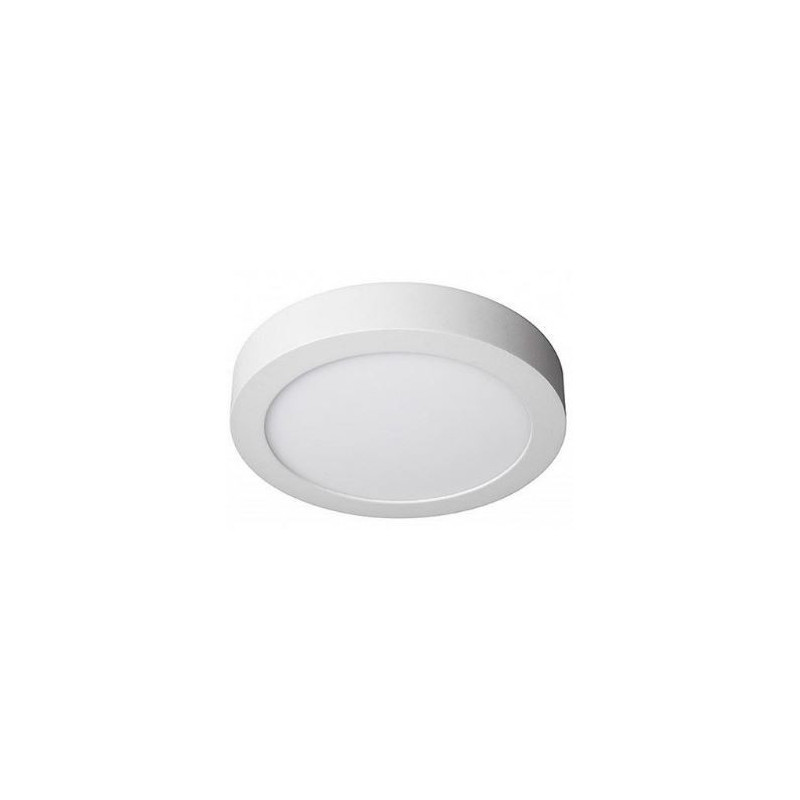 LED Round surface panel 18W 3000K 220x40 no driver IP54 3Y