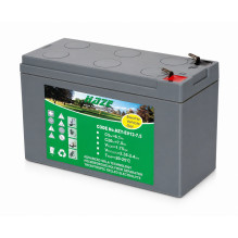 12 V 7,5 Ah akumuliatorius :: Gelio (GEL) akumuliatorius :: VRLA :: T1 (4,75 mm) tipo kontaktas : Haze HZY-EV12-7.5