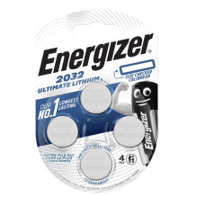 CR2032 baterijas 3V Energizer Ultimate Lithium litija Ultimate Lithium 2032 iepakojumā