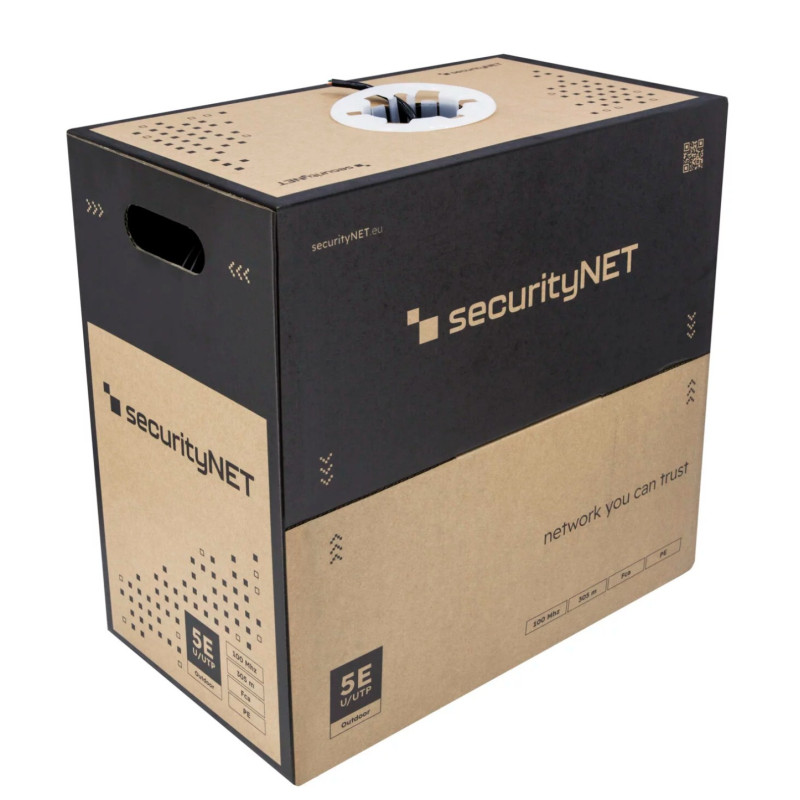 CAT6 U / UTP cable, LSZH Dca, 305m, SecurityNET