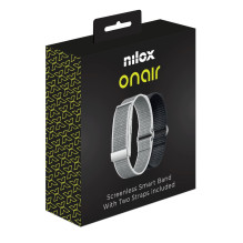 Nilox ONAIR Screenless Band Silver / Black Nilox ONAIR Screenless Band Silver / Black