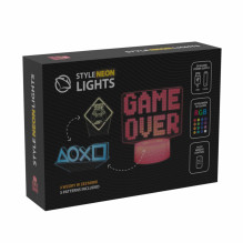 Manta SNL123RGB LED lempa Šviesos dekoravimas Žaidimas 3 RGB 3D