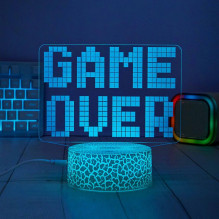 Manta SNL123RGB LED lempa Šviesos dekoravimas Žaidimas 3 RGB 3D