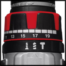 Einhell TP-CD 18 / 80 Li-i BL 28800 RPM Keyless 1.44 kg Black, Red