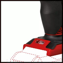 Einhell TP-CD 18 / 80 Li-i BL 28800 RPM Keyless 1.44 kg Black, Red