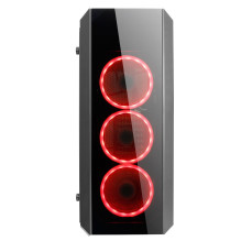 Case, CHIEFTEC, SCORPION II, MidiTower, Not included, ATX, MicroATX, MiniITX, Colour Black, GL-02B-OP Case, CHIEFTEC, SCORPION II, MidiTower, Not included, ATX, MicroATX, MiniITX, Colour Black, GL-02B-OP