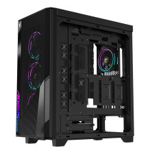 Korpusas, GIGABYTE, AORUS C500 GLASS, MidiTower, Neįskaičiuota, ATX, EATX, MicroATX, MiniITX, Spalva juoda, AC500G Korpusas, GIGABYTE, AORUS C500 GLASS, MidiTower, Neįskaičiuota, ATX, EATX, MicroATX, MiniITX, Spalva juoda, AC500G