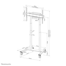 TV SET ACC FLOOR STAND 37-100" / FL55-875BL1 NEOMOUNTS