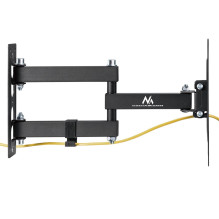 „Maclean MC-700N“ televizoriaus ir monitoriaus sieninis laikiklis, universalus, maks. VESA 200x20, 23'-43', 30kg, juodas