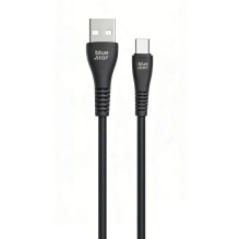Cable USB A to USB C Blue Star 2A 12W 1 m PJ-DG4-A black Cable USB A to USB C Blue Star 2A 12W 1 m PJ-DG4-A black