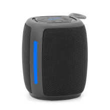 Portable Speaker, GEMBIRD, Black, Portable / Wireless, 1xUSB-C, Bluetooth, SPK-BT-LED-03-BK