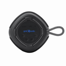 Portable Speaker, GEMBIRD, Black, Portable / Wireless, 1xUSB-C, Bluetooth, SPK-BT-LED-03-BK