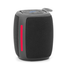 Portable Speaker, GEMBIRD, Black, Portable / Wireless, 1xUSB-C, Bluetooth, SPK-BT-LED-03-BK