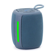 Portable Speaker, GEMBIRD, Black, Portable / Wireless, 1xUSB-C, Bluetooth, SPK-BT-LED-03-BK