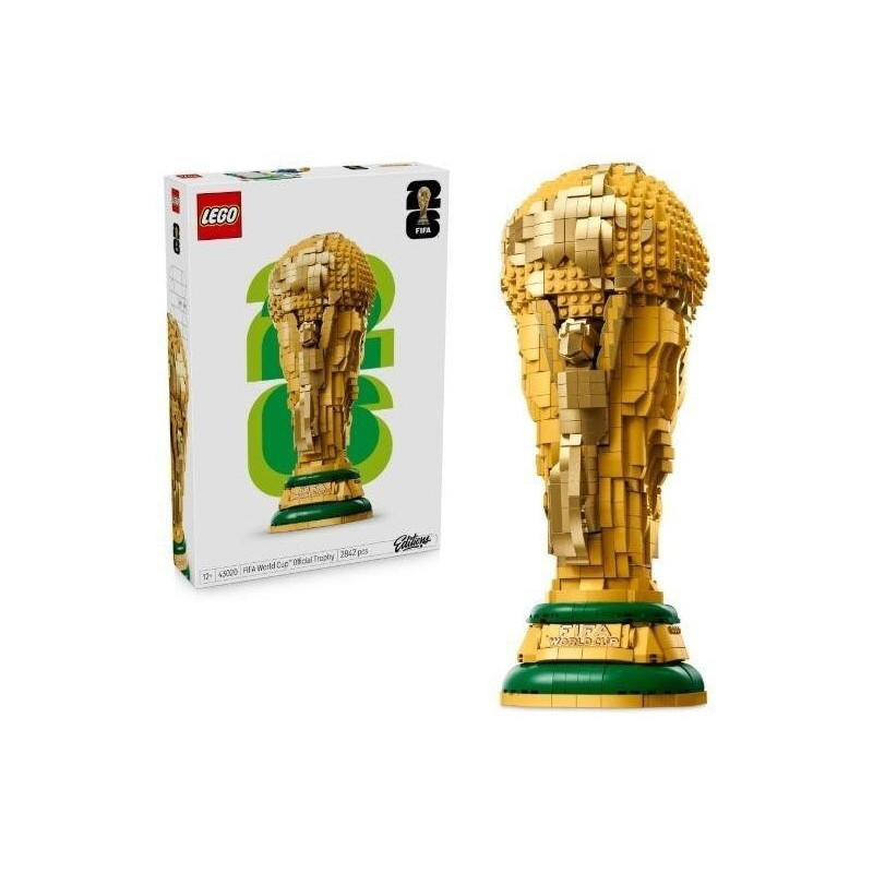 LEGO EDITIONS 43020 Oficialus FIFA pasaulio taurės trofėjus