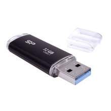 USB Atmintinė - Silicon Power Blaze B02, 32 GB, Juoda