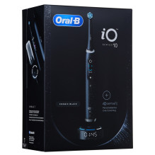 Elektrinis Dantų Šepetėlis - ORAL-B iO Serija 10 7 Režimai OLED Ekranas Įkraunamas Juodas