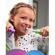 Elektrinė dantų šepetėlė - Oral-B Junior 8006540743027 3 režimai laikmatis žalia