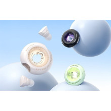 Belaidės ausinės - Vention Donut BT 5.3 In-Ear su įkrovimo dėklu juodos spalvos Belaidės ausinės - Vention Donut BT 5.3 In-Ear su įkrovimo dėklu juodos spalvos