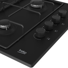 Įmontuojama Viryklė - Beko HIBG64120SB 60 Cm Dujinė, Juoda Įmontuojama Viryklė - Beko HIBG64120SB 60 Cm Dujinė, Juoda