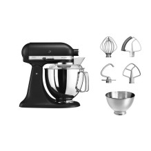Virtuvės Kombainas - KitchenAid Artisan 300 W 4,8 L Juodas