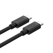 USB Kabelis - UNITEK Y-C477BK01-2M USB C 5 Gbit / s 60 W Juodas