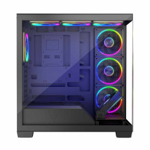 Kompiuterio Korpusas - MODECOM VOLCANO STELLAR ARGB MIDI Tower ATX USB C Juodas Kompiuterio Korpusas - MODECOM VOLCANO STELLAR ARGB MIDI Tower ATX USB C Juodas