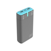 Nešiojamas Įkroviklis - Tracer EnerGen 20000 mAh Greitas Įkrovimas USB PD Juodas, Mėlynas Nešiojamas Įkroviklis - Tracer EnerGen 20000 mAh Greitas Įkrovimas USB PD Juodas, Mėlynas
