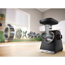 Mėsos Malimo Mašina - Bosch MFW S660B 2100W 3.5kg / min Juoda, Sidabrinė