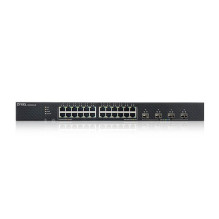 Komutatorius - Zyxel XGS1935-28 Valdomas L2+ / L3 Gigabit 24xRJ-45 4xSFP+ Juodas